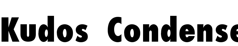 Kudos Condensed Ssi Semi Bold Condensed Yazı tipi ücretsiz indir